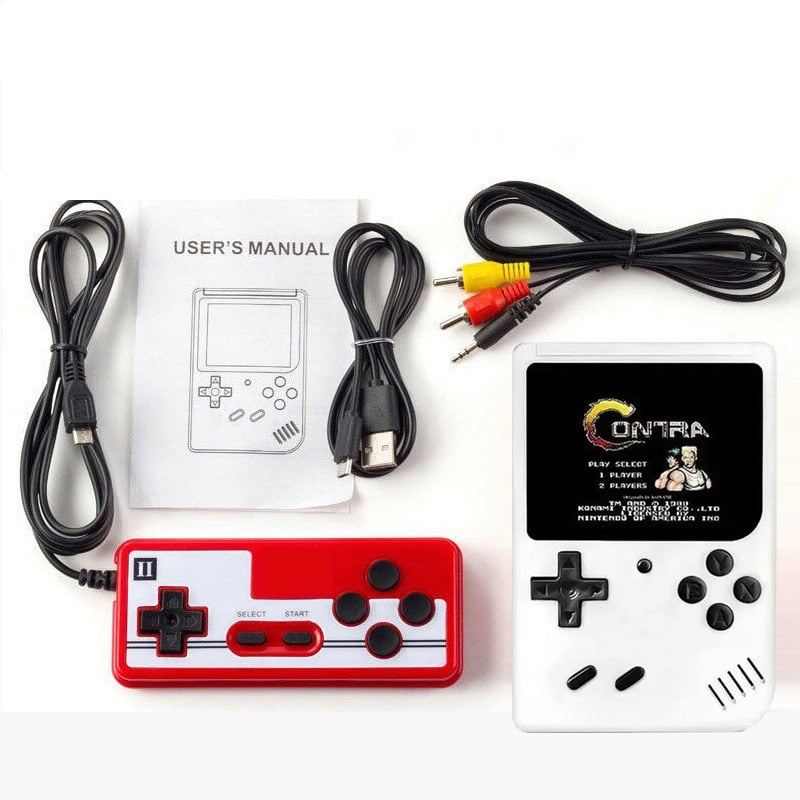 Handheld Gaming System with 400 Built-In Retro Games & TV Output for Kids & Adults | Thomler