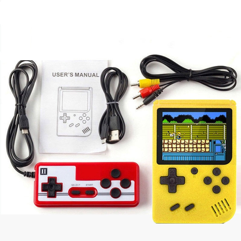 Handheld Gaming System with 400 Built-In Retro Games & TV Output for Kids & Adults | Thomler