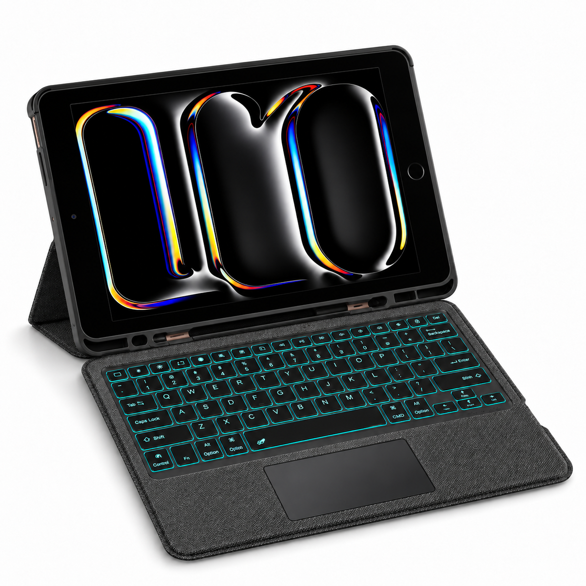 iPad Keyboard Case with Built-In Touchpad & Adjustable Stand for iPad Air & Pro | Thomler