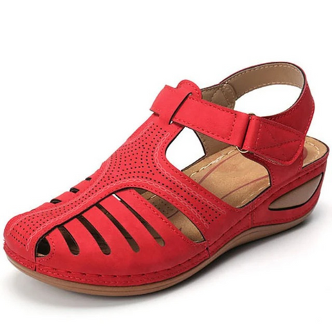 Women's Orthopedic Gladiator Sandals with Arch Support & Adjustable Straps for All-Day Comfort | Thomler