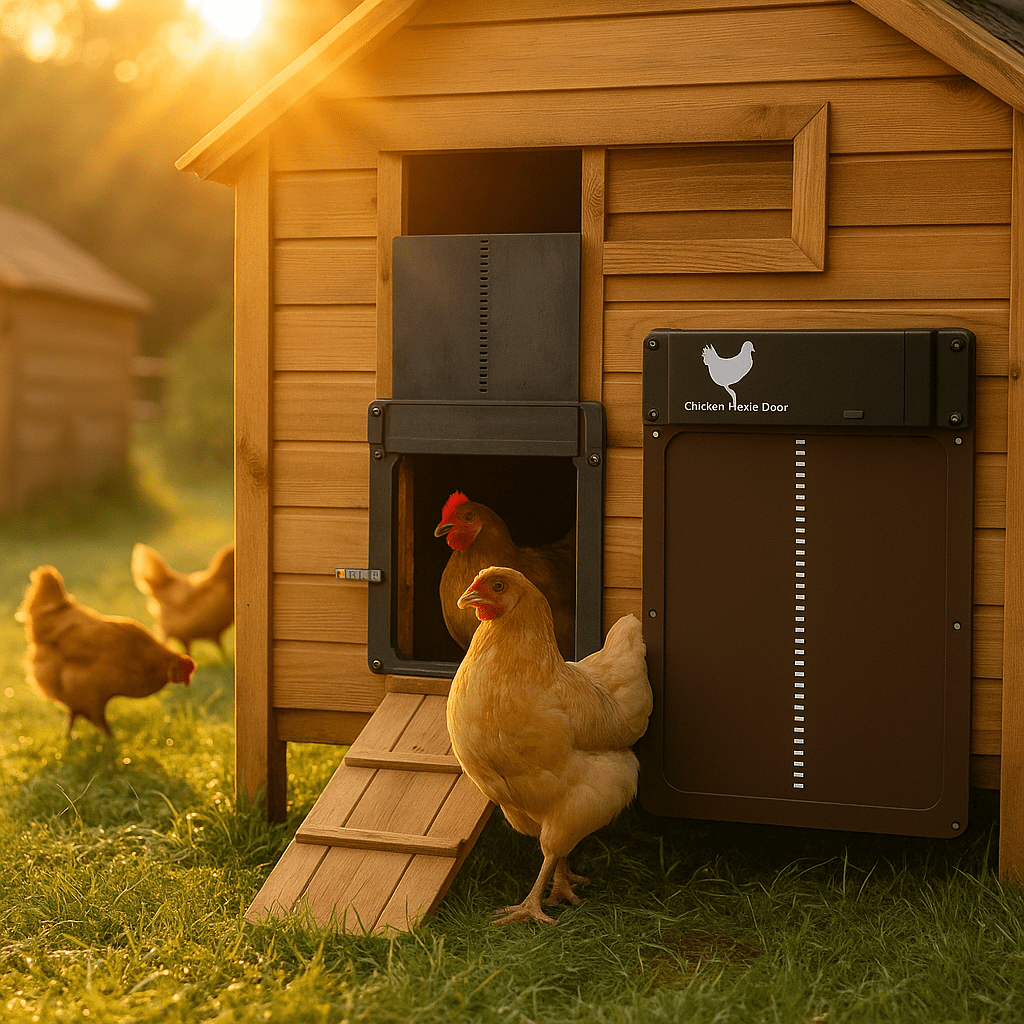 Light-Sensing Chicken Coop Door Opener with All-Weather Housing Protection | Thomler