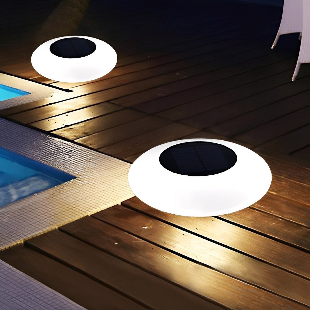 Floating Pool Light Solar Powered 32.0 cm RGB Waterproof Garden Pond LED Remote Control Outdoor Water Lamp | Thomler