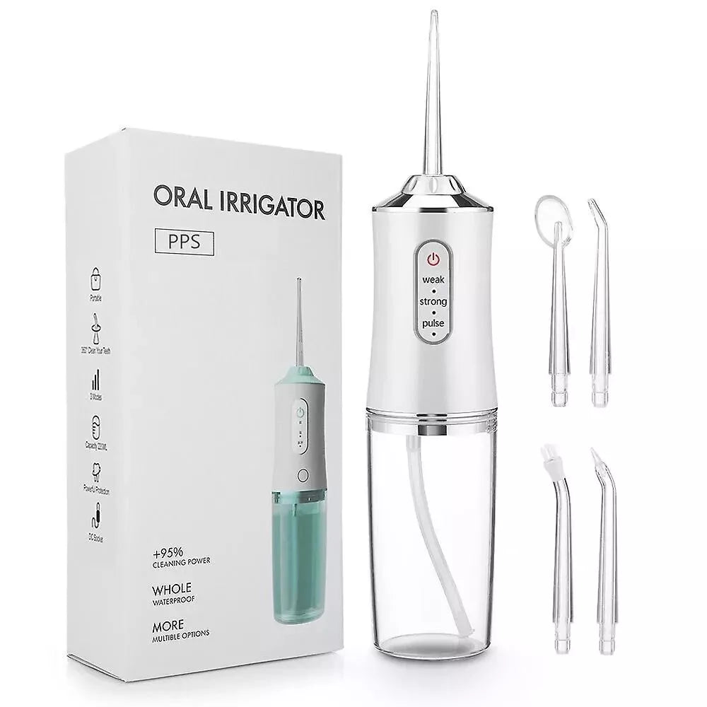 Cordless Oral Irrigator with USB Charging for Complete Teeth & Gum Care | Thomler