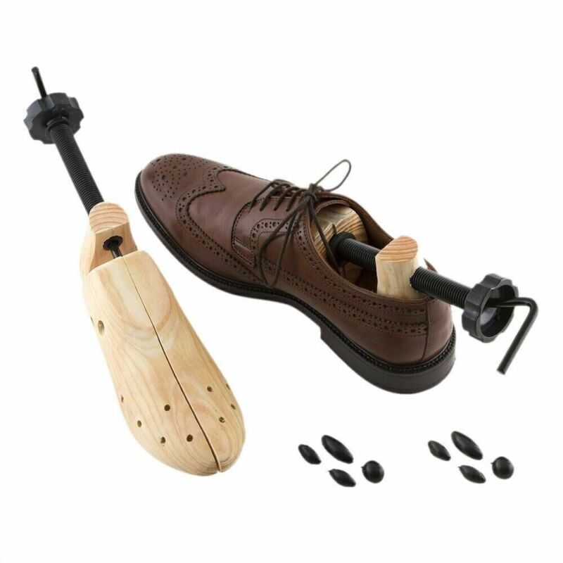 Adjustable Wooden Shoe Stretcher for Men & Women - Length & Width Expansion Tool for Sneakers, Dress Shoes, Boots - Premium Hardwood Constru | Thomler