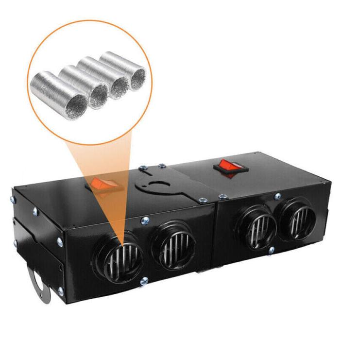 Portable 500W 12V Car Cabin Warmer & Window Defogger for Winter Driving | Thomler