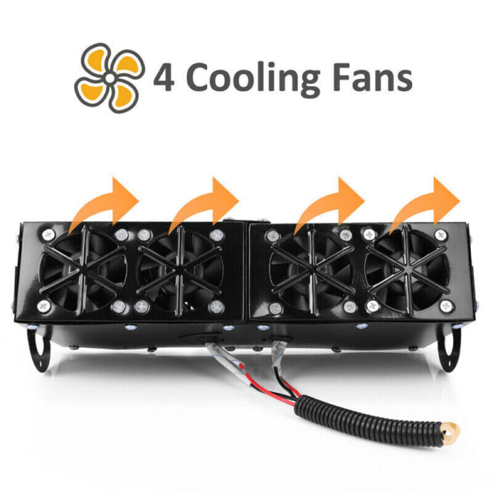 Portable 500W 12V Car Cabin Warmer & Window Defogger for Winter Driving | Thomler
