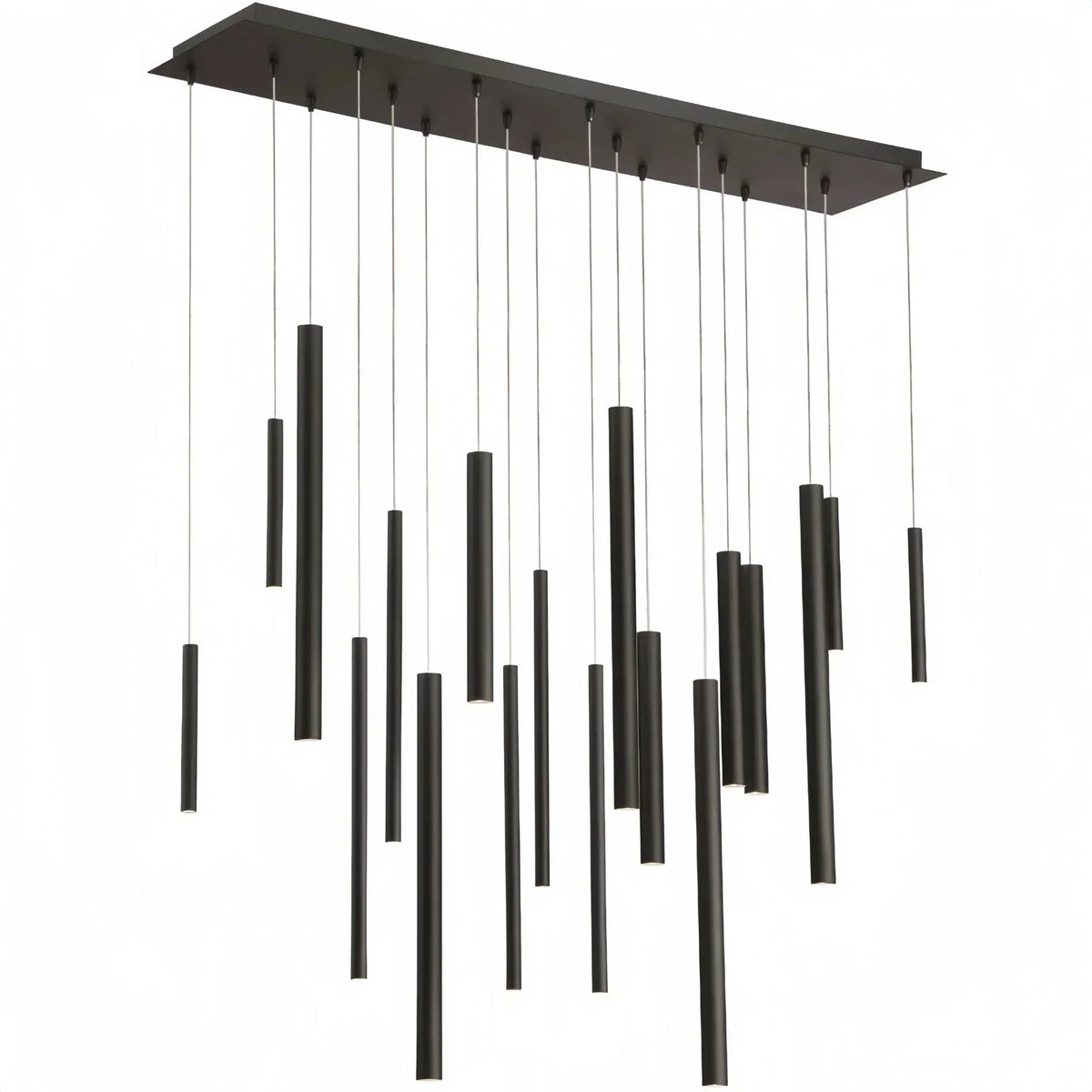 Adjustable Aluminum Tube LED Ceiling Light for Dining Room Kitchen Island Modern Spot Lighting Fixture Sleek Metal Design | Thomler
