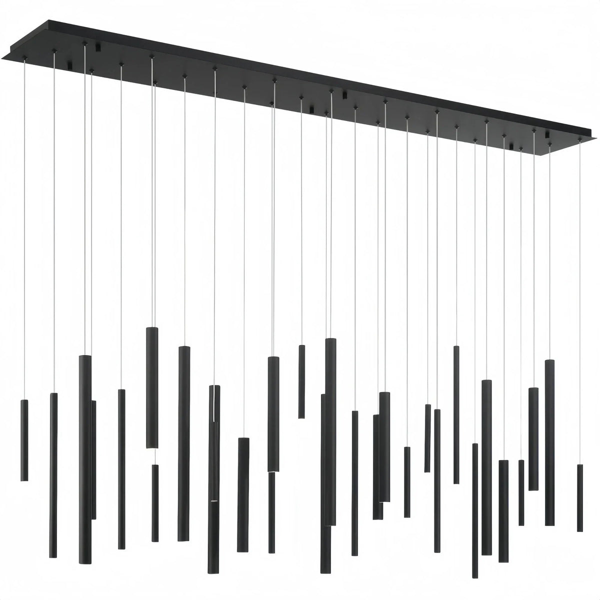 Adjustable Aluminum Tube LED Ceiling Light for Dining Room Kitchen Island Modern Spot Lighting Fixture Sleek Metal Design | Thomler