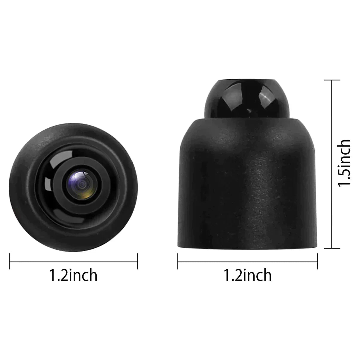 Compact WiFi Security Camera 1080p HD Indoor with Night Vision & Motion Alerts 120° Wide Angle Two-Way Audio Remote Monitoring for Home Offi | Thomler