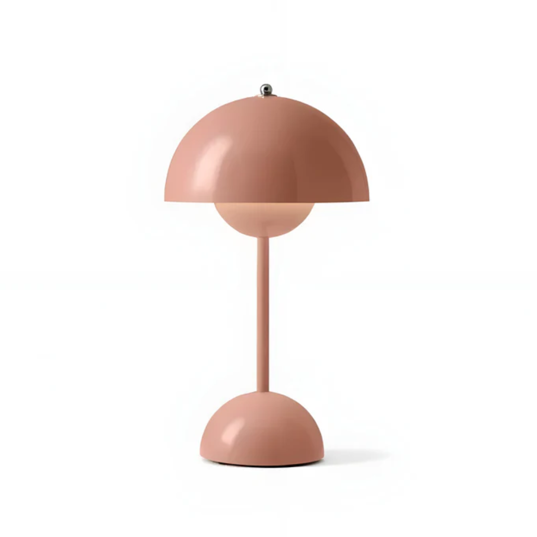 Rechargeable LED Table Lamp Dimmable Touch Control Portable Cordless Desk Light Ambient Lighting Metal Modern Home Bedroom | Thomler