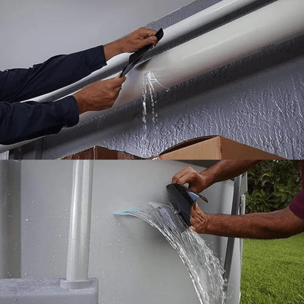 Self-Adhesive Waterproof Repair Tape for Pipes, Roofs & Gutters – Flexible Heavy-Duty Sealing Strip for Indoor & Outdoor Use | Thomler