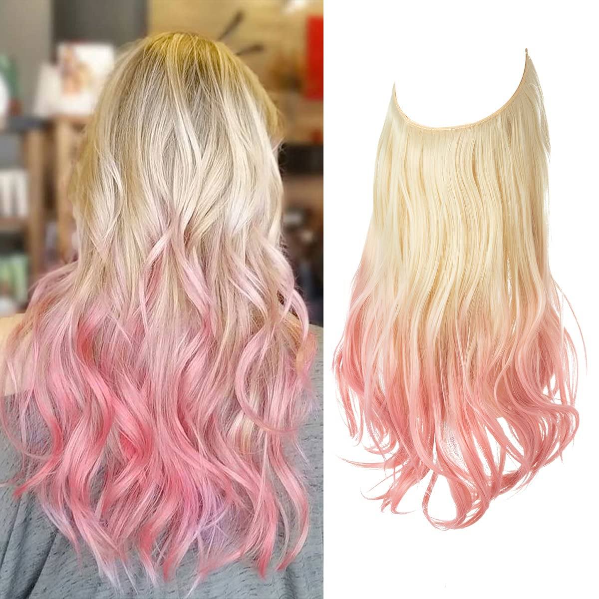 Clip-Free Volumizing Hair Band with Strands – Transparent Wire Attachment for Instant Fullness | Thomler