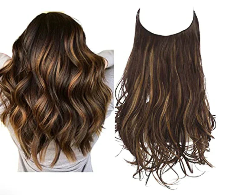 Remy Human Hair Extensions Clip-In Seamless Natural Volume Real Hair Strands Heat Safe Styling Full Ends No Tangle Women's Hair | Thomler