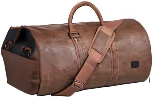 Hanging Suit Bag with Shoe Compartment – 2-in-1 Waterproof Travel Duffel for Business Trips and Weekends | Thomler