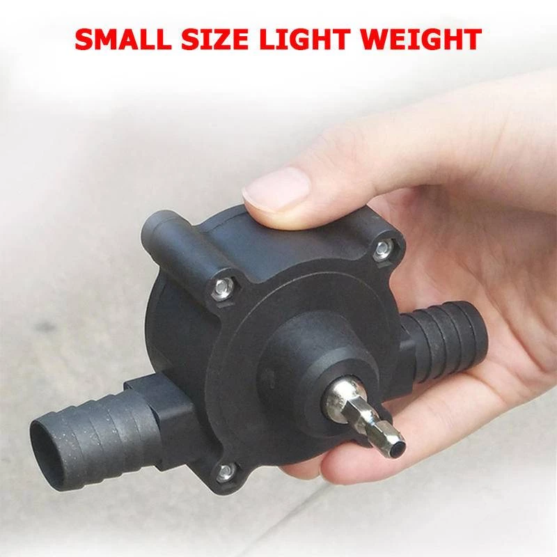 Drill-Powered Water Pump Attachment – Portable Transfer Tool for Garden & Outdoor Use | Thomler