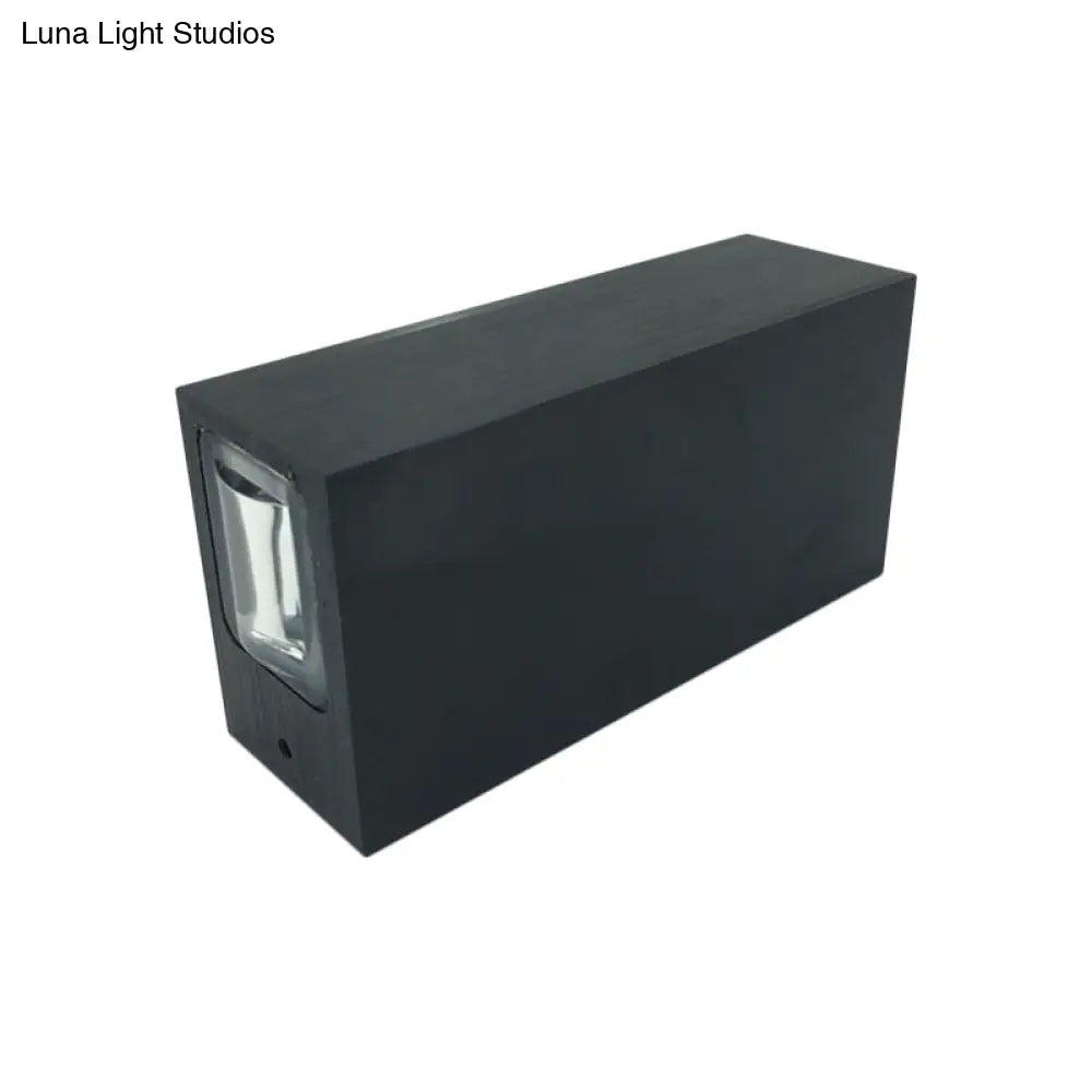 Metal Wall Sconce 2-Light Fixture Black Indoor LED Lighting Bedroom Hallway Living Room Entryway Hotel Residential Ambient Bedside | Thomler