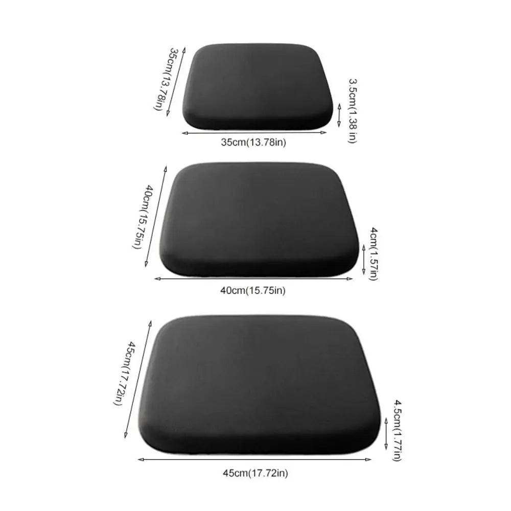 Ergonomic Seat Cushion with Memory Foam Core for Office Chair, Car Seat & Desk – Non-Slip Bottom, Removable Washable Cover, Lightweight | Thomler