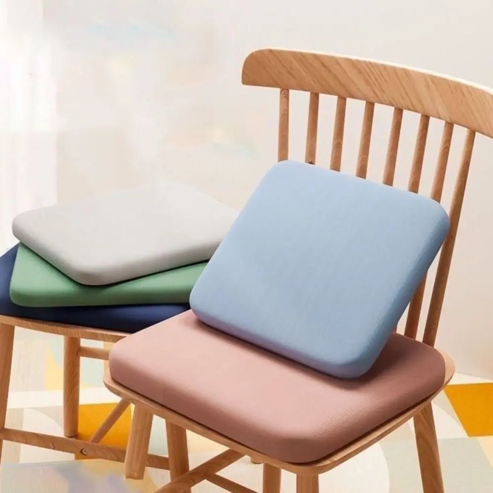 Ergonomic Seat Cushion with Memory Foam Core for Office Chair, Car Seat & Desk – Non-Slip Bottom, Removable Washable Cover, Lightweight | Thomler