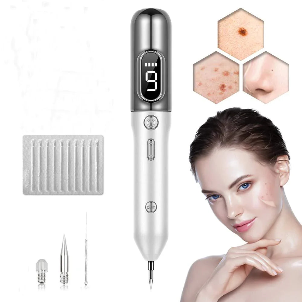 At-Home Precision Spot Removal Device with 9 Adjustable Intensity Settings for Skin Imperfections & Unwanted Marks | Thomler