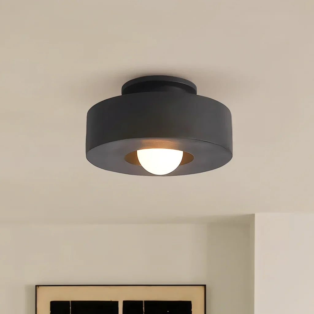 Ceiling Light Resin 11.8 in x 5.9 in LED Minimalist Indoor Lighting Living Room Bedroom Pendant | Thomler
