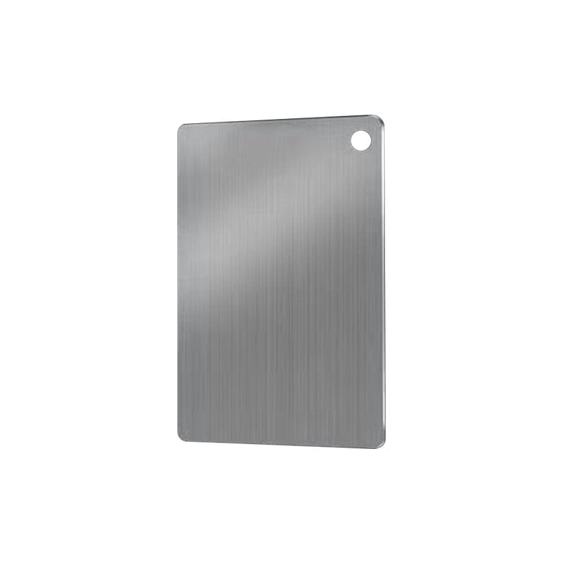Dual-Surface Stainless Steel Cutting Board for Kitchen Food Prep & Meal Safety | Rust-Resistant Chopping Board for Meat, Vegetables, Bread | Thomler
