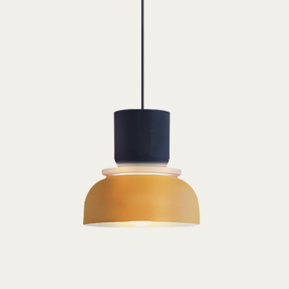 Pendant Light Acrylic 29.0 cm Macaron Pastel Living Room Dining Room Colour Block Hanging Ceiling Lamp E27 | Thomler