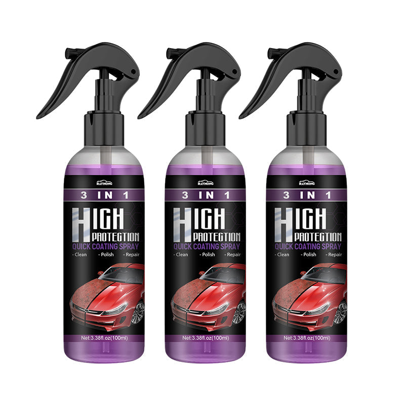 Waterless Car Detailing Spray Polish Cleaner Scratch Remover Protective Nano Coating for Auto Paint Glass Plastic RV Motorcycle Boat | Thomler