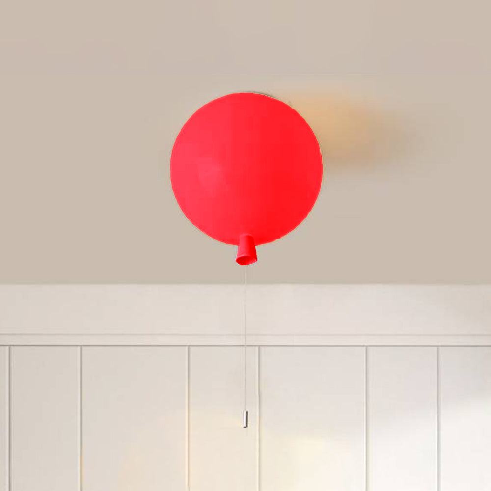 Round LED Ceiling Light Flush Mount White Acrylic Dome for Bedroom Living Room Kids Room | Modern Circle Surface Light 8 10 12 Inch Energy | Thomler