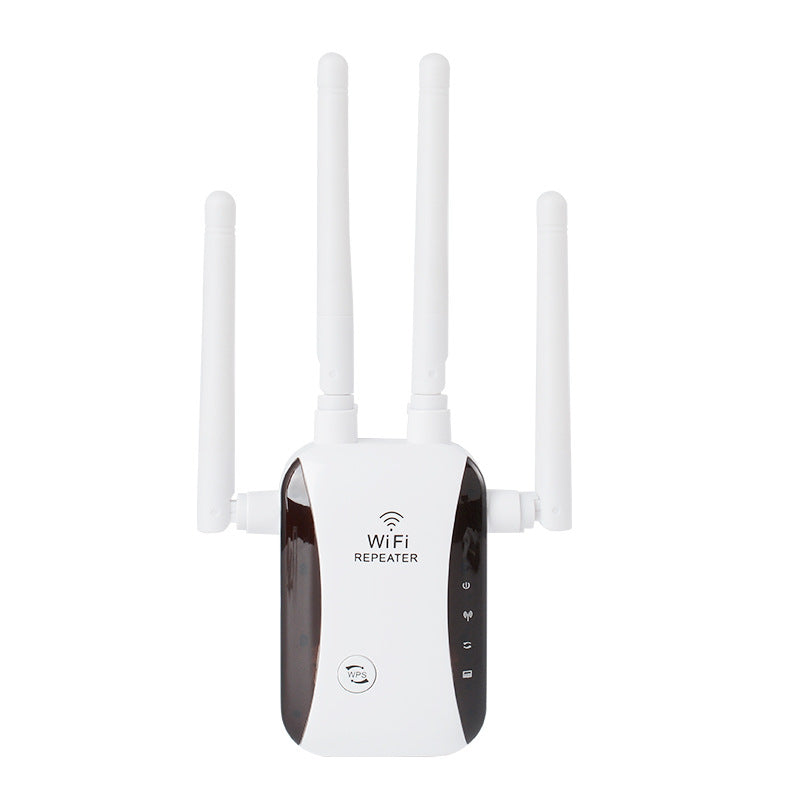 Wireless Signal Booster for Home – Dual-Band Range Extender for Seamless Internet Coverage – White Router Amplifier | Thomler