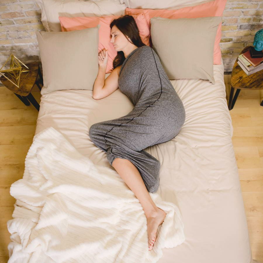 Compression Therapy Cocoon Blanket for Adults – Wearable Sleep Wrap with Gentle Pressure for Stress Relief & Better Rest | Thomler