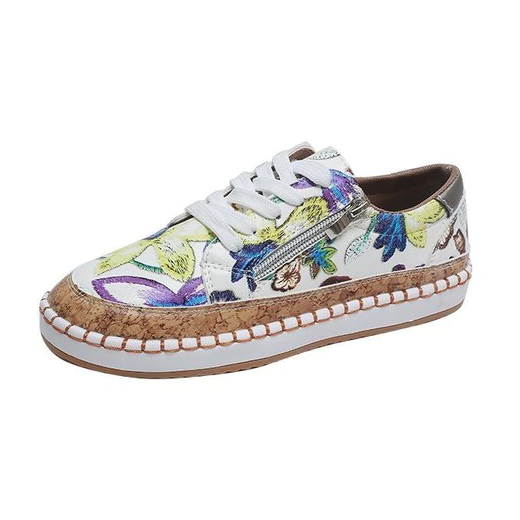 Women's Slip-On Sneakers with Dual-Cushion Sole & Breathable Mesh – Ergonomic Loafers for Walking, Work & Casual Everyday Wear | Thomler