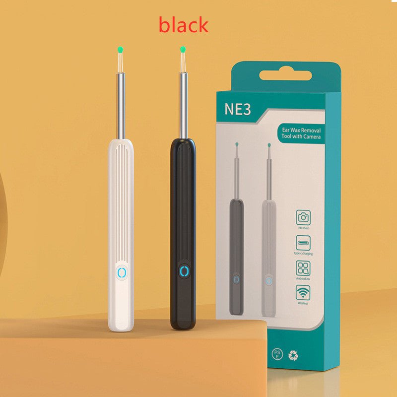Visual Ear Wax Removal Tool with HD Camera Scope for iPhone Android Wireless Ear Cleaning Kit Safe Scoop Adults Kids | Thomler