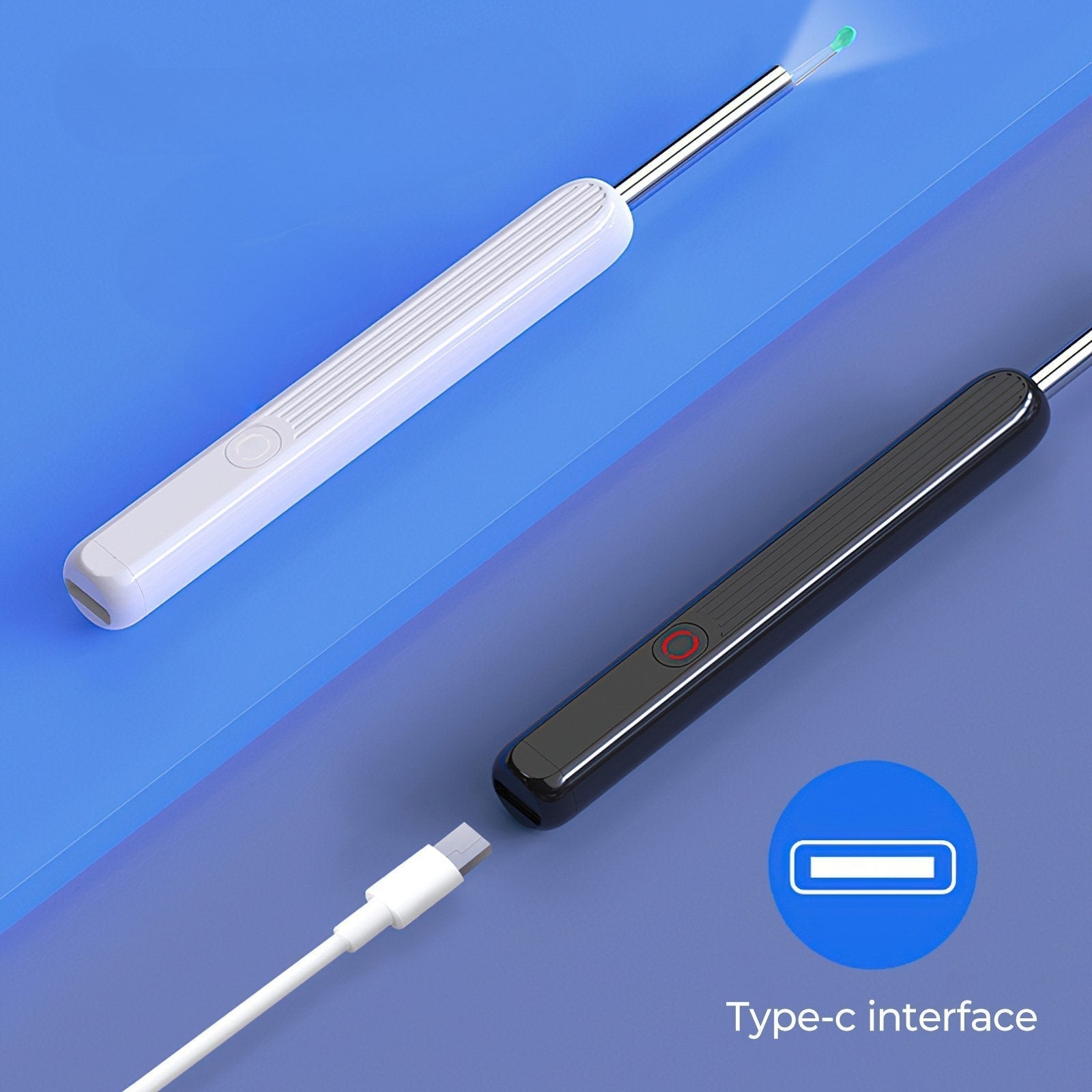Visual Ear Wax Removal Tool with HD Camera Scope for iPhone Android Wireless Ear Cleaning Kit Safe Scoop Adults Kids | Thomler