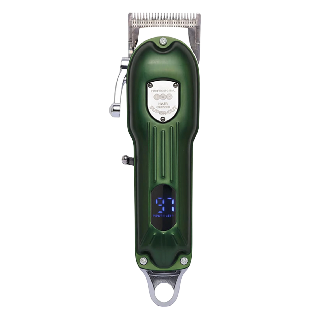 Cordless Pet Grooming Clippers with Quiet Motor & Steel Blades for Dogs & Cats – Rechargeable Trimmer Kit with LED Display | Thomler