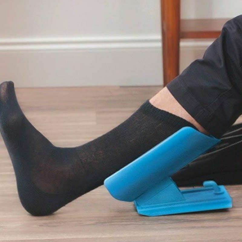 Sock Helper Tool with Long Handle for Easy Dressing Without Bending | Mobility Aid for Seniors, Pregnancy & Recovery | Thomler