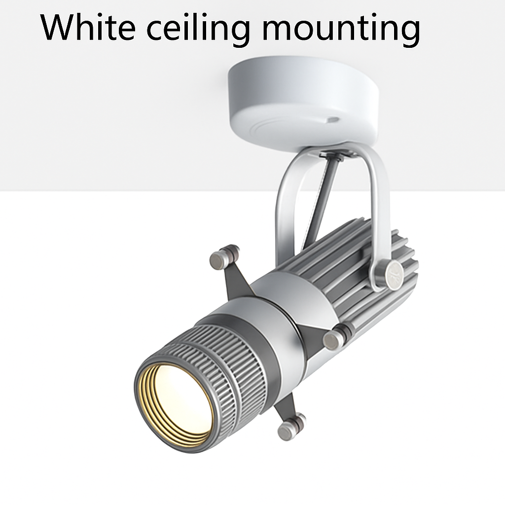 Dimmable LED Track Spotlight with Adjustable Beam Angle for Kitchen, Dining Room & Retail Display | Thomler