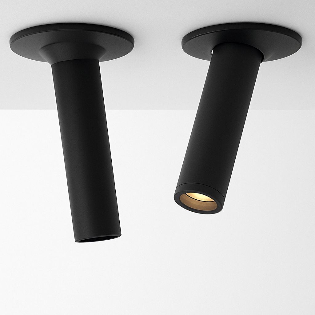 Adjustable Tube LED Ceiling Spotlight Modern Surface Mount Directional Accent Light for Kitchen Living Room | Thomler