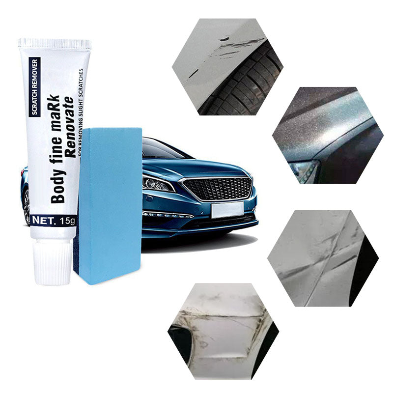 Car Paint Repair Compound Kit with Professional Applicator Sponge for Removing Surface Imperfections & Restoring Shine on Automotive Clear C | Thomler