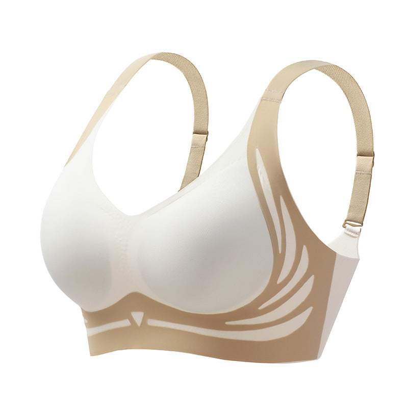 Wireless Lift Bra for Women | Supportive Push-Up Design with Anti-Sag Technology for Everyday Comfort and Cleavage | Adjustable Soft-Cup Und | Thomler