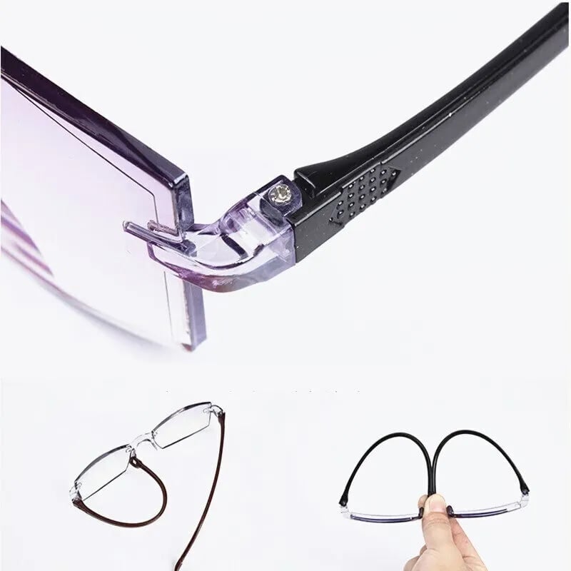 Progressive Reading Glasses with Blue Light Filter for Near & Distance Vision | Anti-Reflective Multifocal Eyewear | Lightweight TR90 Frame | Thomler