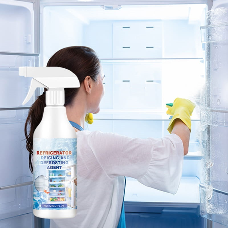 Refrigerator Defrost Spray – Melts Ice Fast, No Scraping Needed | Thomler