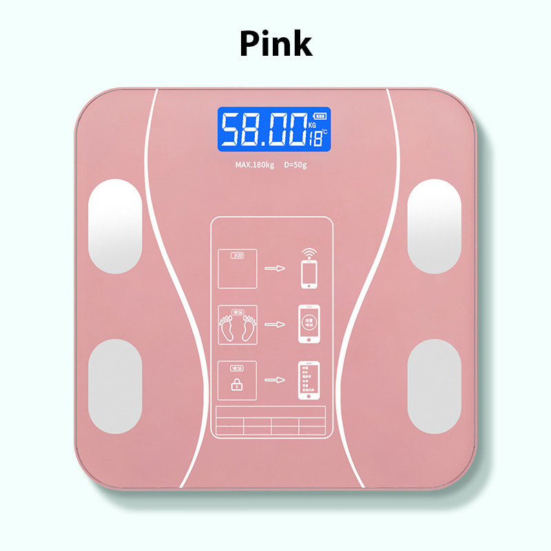 Bluetooth Smart Body Scale with Body Fat Analyzer – Tracks Weight, BMI, Muscle Mass & Hydration for Fitness Goals at Home | Thomler