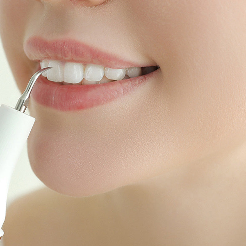 Ultrasonic Tooth Cleaner with LED Light for At-Home Plaque & Tartar Removal | Thomler