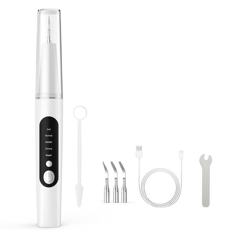 Ultrasonic Tooth Cleaner with LED Light for At-Home Plaque & Tartar Removal | Thomler