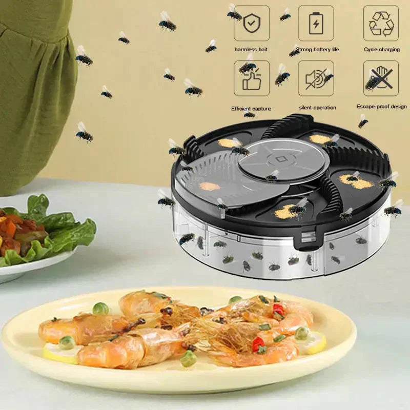 Fliegenfalle automatisch USB – Leise und chemikalienfrei