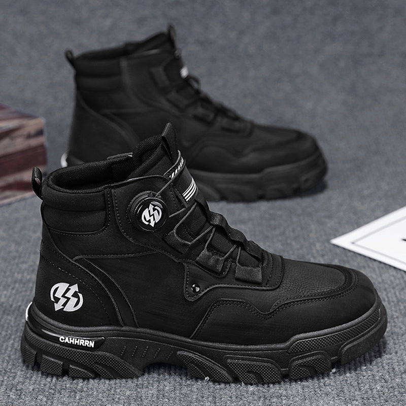 Dial-Adjust Work Shoes with 2-Second Twist Fit System for Workshop & Garage Use | Thomler