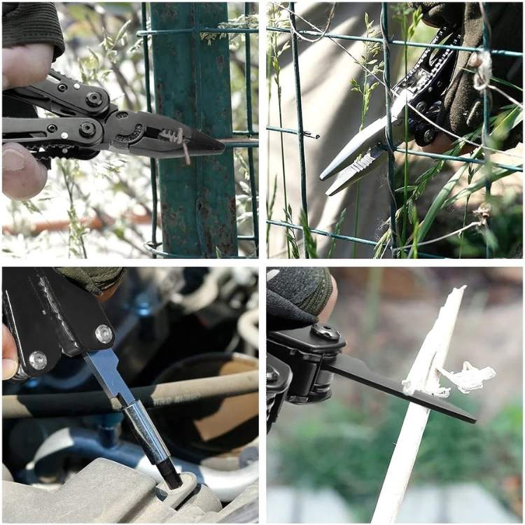 All-in-One Wire Stripper & Crimping Pliers – 24-Function Multi-Tool for Electrical Work, Home Repair & Fieldwork | Thomler