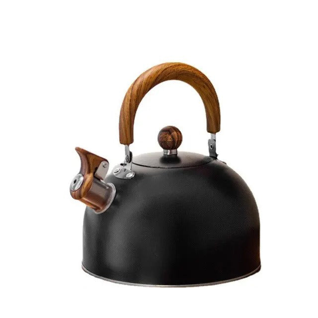 Stovetop Tea Kettle with Whistle and Heat-Safe Grip – 3-Quart Capacity for Gas, Electric & Induction Cooktops | Thomler