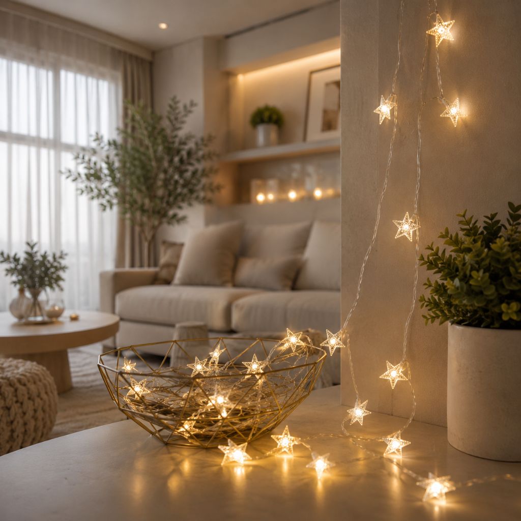 Battery Powered String Lights for Kids Room Warm White Glow Decorative LED Strand Light Bedroom Playroom Nursery Wall Decor | Thomler