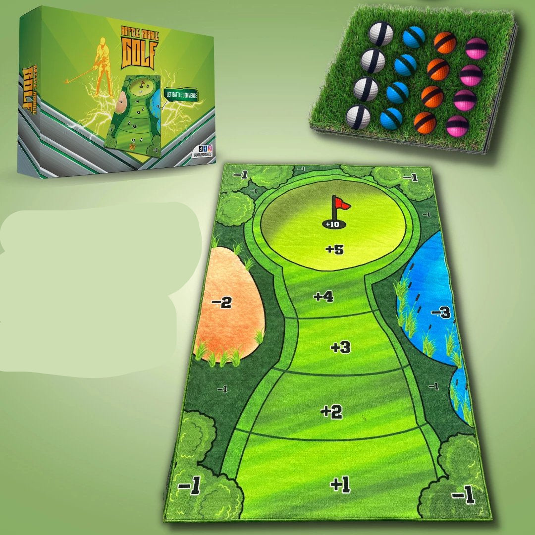 Portable Chipping Target Game with Sticky Balls for Backyard Golf Practice and Family Competition Indoor Outdoor | Thomler
